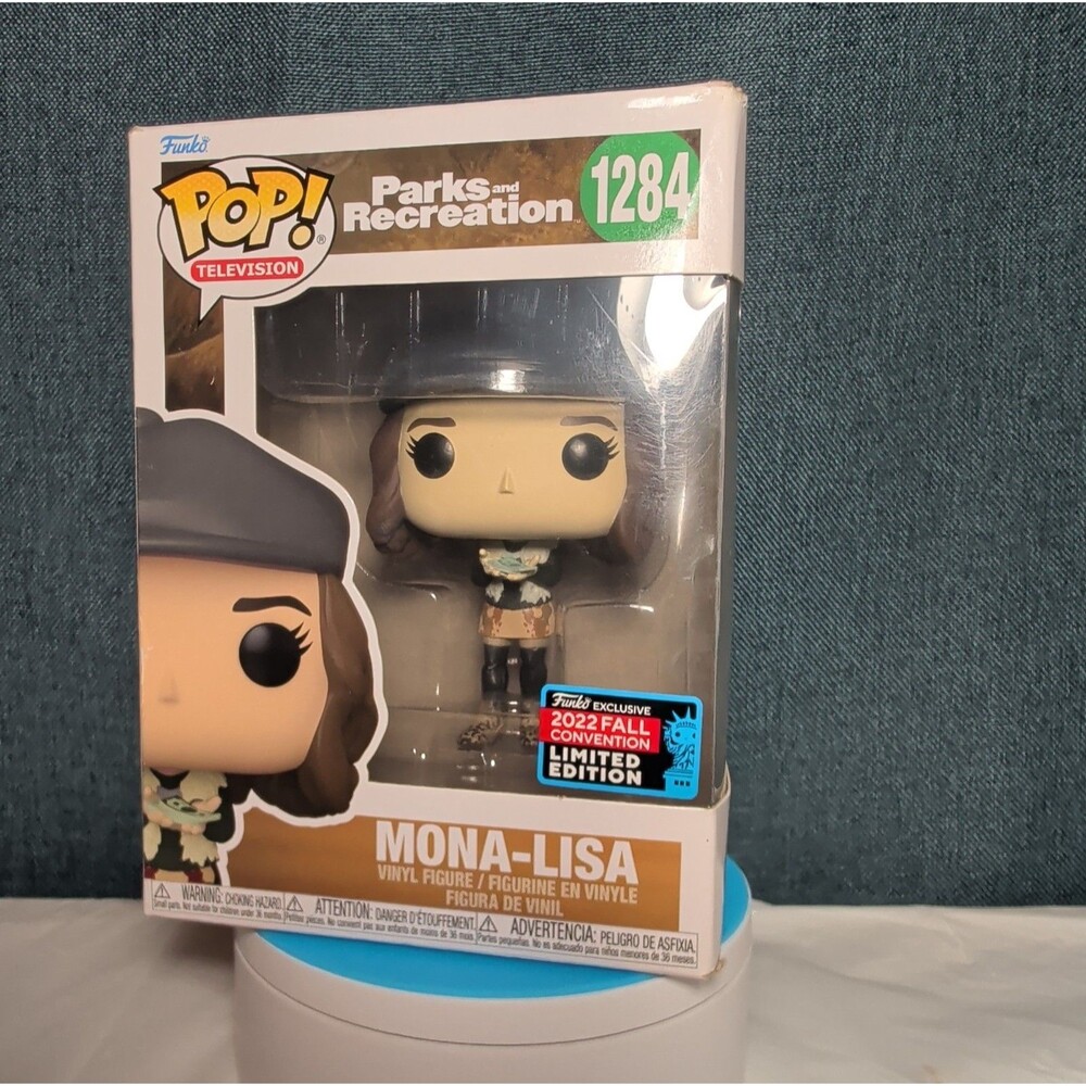 Funko Pop Parks & Rec Mona-Lisa #1284 NYCC 2022 Exclusive in Box with Protector